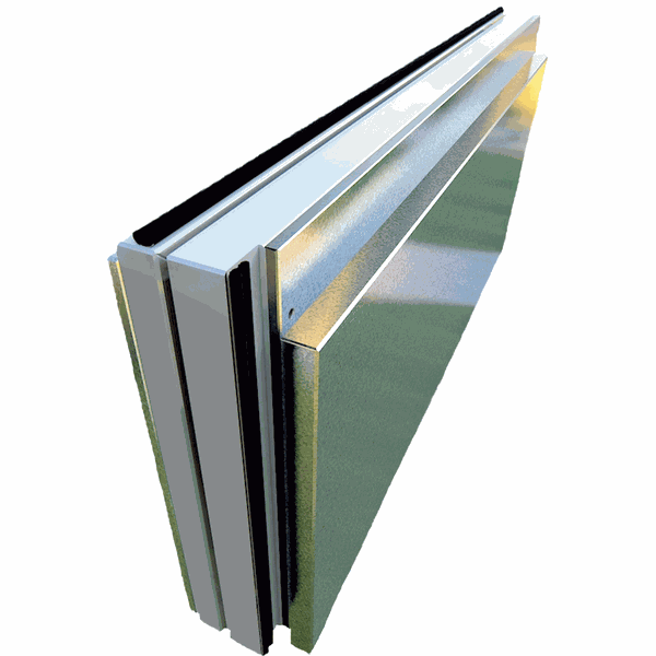 Speed Block Metal Panel (Flame Retardant, Maintenance, Clean Surface, Construction, Exterior)