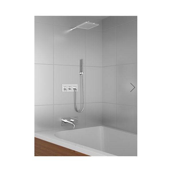 Hidden-T : concealed type of shower system