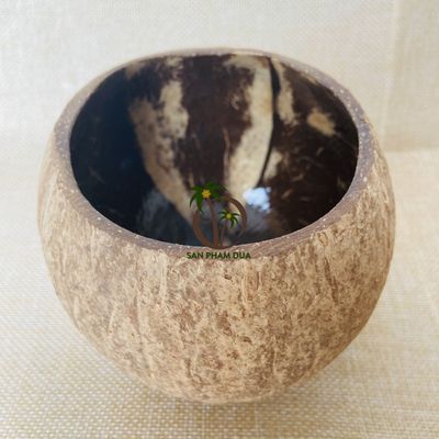 COCONUT SHELL CANDLE HOLDER