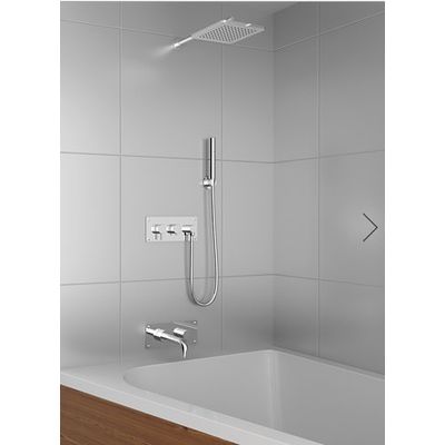Hidden-T : concealed type of shower system