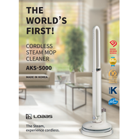 LOAAS Cordless Steam Mop Cleaner thumbnail image