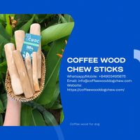 Wholesale 100% Natural Long-lasting Coffee Wood Dog Chew Stick for Dogs Viet Nam thumbnail image