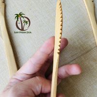 Natural bamboo cutlery set thumbnail image