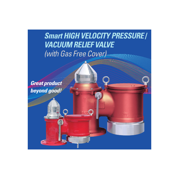 High Velocity Pressure and Vacuum Relief Valve