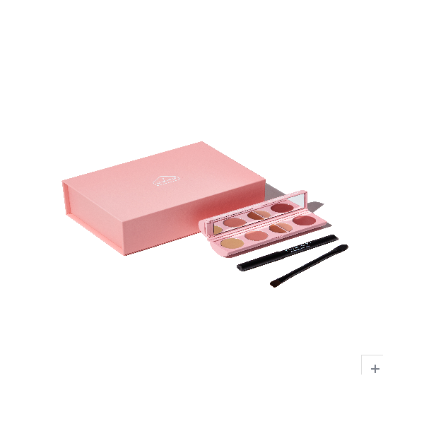 BLEMOON KIT (ROCOVELY)-Brown Eyeliner+Pink Case
