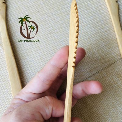 Natural bamboo cutlery set